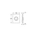 Grohe Ondus Flush Plate - Unbeatable Bathrooms