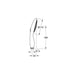 Grohe Power and Soul Hand Shower 2 Sprays and Night Time Grey Spray Plate - Unbeatable Bathrooms