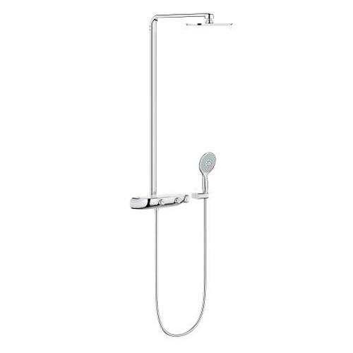 Grohe Power and Soul Hand Shower 4 Sprays and Plate Night Time Grey