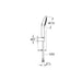 Grohe Power and Soul Wall Holder Set 2 Sprays - Unbeatable Bathrooms
