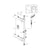 Grohe Rainshower Classic Chrome Shower Rail Set with 3 Sprays - Unbeatable Bathrooms