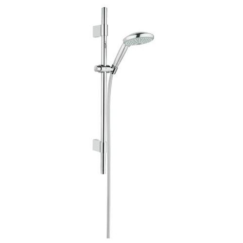 Grohe Rainshower Classic Chrome Shower Rail Set with 3 Sprays - Unbeatable Bathrooms