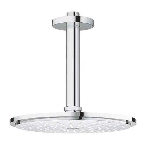 Grohe Rainshower Cosmopolitan Ceiling Shower Head Set with Anti-Limescale System - Unbeatable Bathrooms
