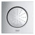 Grohe Rainshower F Series 5 Inch Side Shower Concealed Body with 1 Spray - Unbeatable Bathrooms