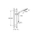 Grohe Rainshower Solo Shower Rail Set with 2 Sprays - Unbeatable Bathrooms