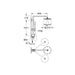 Grohe Rainshower System Shower with Diverter and Mounted on A Ball Joint - Unbeatable Bathrooms