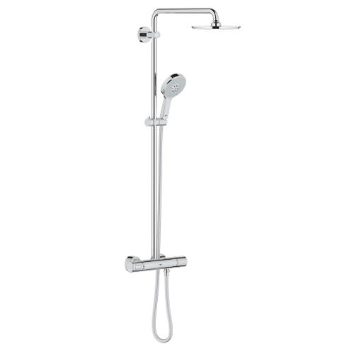 Grohe Rainshower System with Thermostat for Wall Mounting - Unbeatable Bathrooms