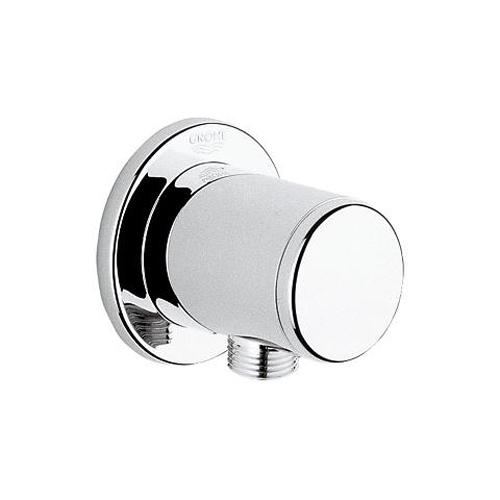 Grohe Relexa 1/2 Inch Chrome Shower Outlet Elbow with Male Thread - Unbeatable Bathrooms