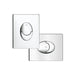 Grohe Skate Air Flush Plate for Horizontal Installation - Unbeatable Bathrooms