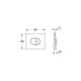 Grohe Skate Air Flush Plate for Horizontal Installation - Unbeatable Bathrooms
