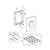 Grohe Skate Air Flush Plate for Vertical Installation - Unbeatable Bathrooms