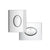 Grohe Skate Air Flush Plate for Vertical Installation - Unbeatable Bathrooms