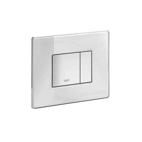 Grohe Skate Cosmopolitan Mirror Glass Flush Plate - Unbeatable Bathrooms