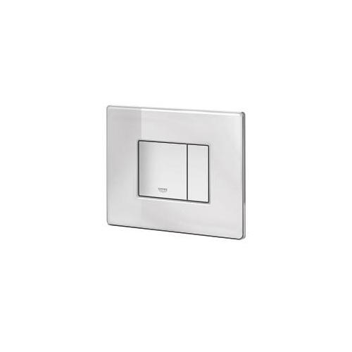Grohe Skate Cosmopolitan Mirror Glass Flush Plate - Unbeatable Bathrooms