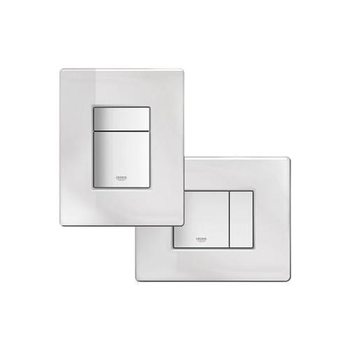 Grohe Skate Cosmopolitan Mirror Glass Flush Plate - Unbeatable Bathrooms