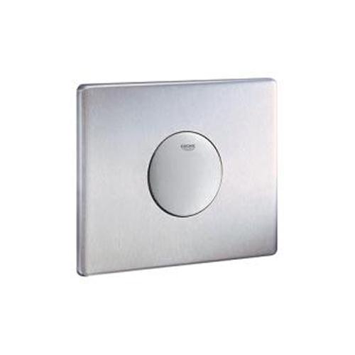 Grohe Skate Stainless Steel Wall Plate for Single Flush Actuation - Unbeatable Bathrooms