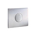 Grohe Skate Stainless Steel Wall Plate for Single Flush Actuation - Unbeatable Bathrooms