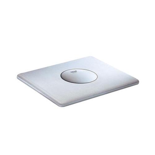 Grohe Skate Stainless Steel Wall Plate for Single Flush Actuation - Unbeatable Bathrooms