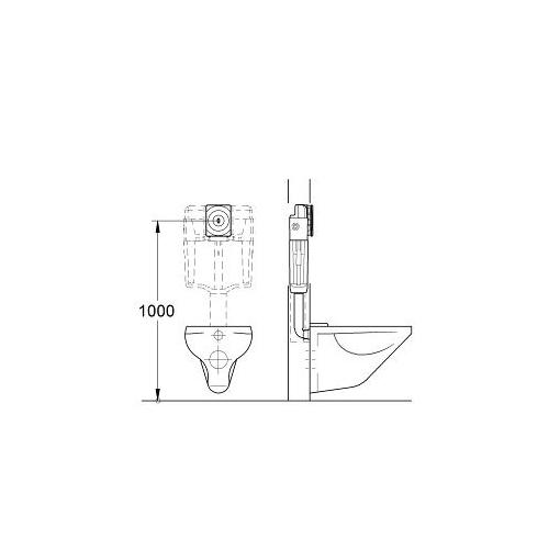 Grohe Tectron Surf Infra Red Electronic for WC Flushing Cistern - Unbeatable Bathrooms