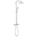 Grohe Tempesta Cosmopolitan Chrome Shower System with Thermostat for Wall Mounting - Unbeatable Bathrooms