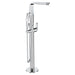Grohe Veris 1/2 Inch Floor Mounted Single Lever Bath Mixer - Unbeatable Bathrooms