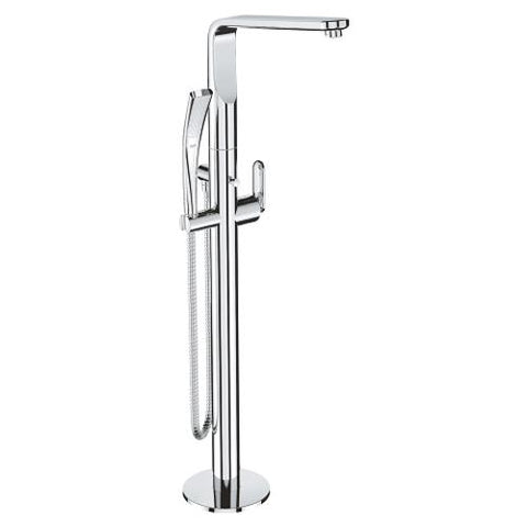 Grohe Veris 1/2 Inch Floor Mounted Single Lever Bath Mixer - Unbeatable Bathrooms