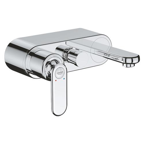 Grohe Veris 1/2 Inch Single Lever Wall Mounted Bath or Shower Mixer - Unbeatable Bathrooms