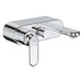 Grohe Veris 1/2 Inch Single Lever Wall Mounted Bath or Shower Mixer - Unbeatable Bathrooms