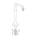Grohe Veris Floor Mounted Bath Spout - Unbeatable Bathrooms