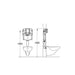 Grohe WC Concealed Cistern with Dual or Single Flush - Unbeatable Bathrooms