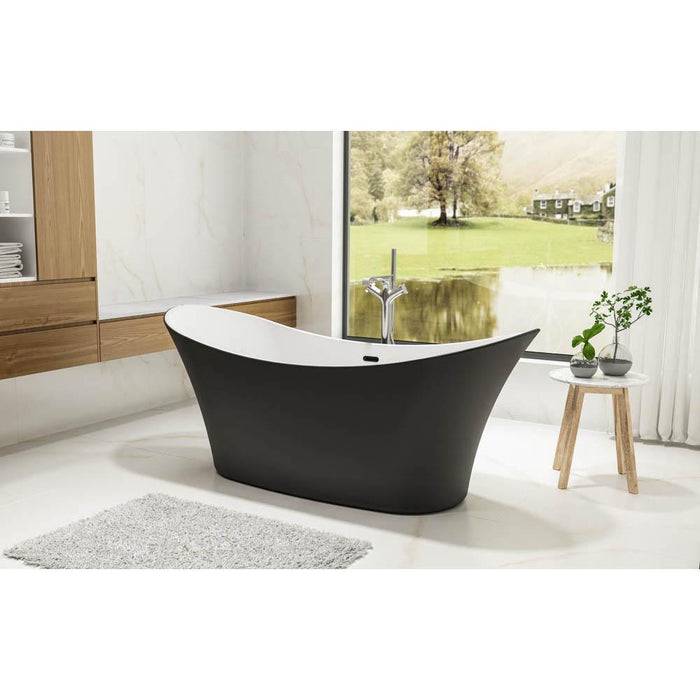 Charlotte Edwards Harrow 1700 x 700mm Slim-Edged Freestanding Bath - Unbeatable Bathrooms