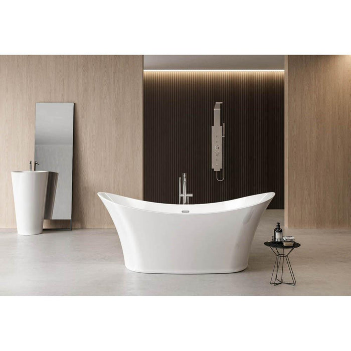 Charlotte Edwards Harrow 1700 x 700mm Slim-Edged Freestanding Bath - Unbeatable Bathrooms