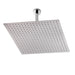 Hudson Reed Square SS Shower Head 400mm & Arm - Unbeatable Bathrooms