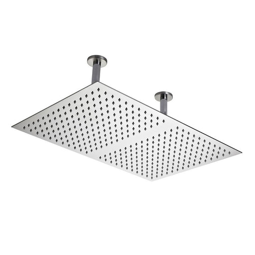 Hudson Reed Ceiling Mounted Shower Head 60cm x 40cm - Unbeatable Bathrooms