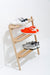 Heel Bar Ladder Shoe Tidy - Oak - Unbeatable Bathrooms