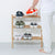 Heel Bar Ladder Shoe Tidy - Oak - Unbeatable Bathrooms