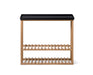 Hello Slim Storage Table - Black & Oak - Unbeatable Bathrooms