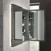 HiB Atrium Semi-Recessed LED Mirror Cabinet - Unbeatable Bathrooms