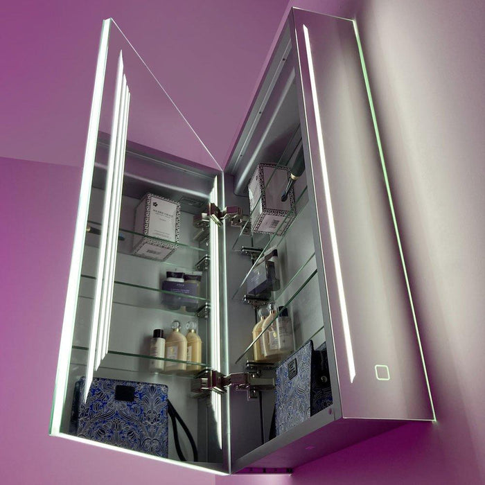 HiB Dimension LED Bluetooth Mirror Cabinet - Unbeatable Bathrooms