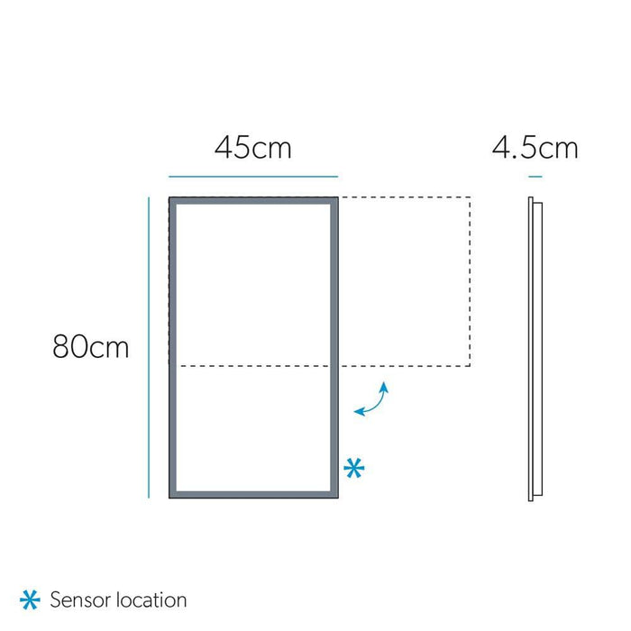 HiB Globe LED Ambient Mirror - Unbeatable Bathrooms