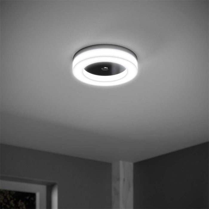 HiB Polar Chrome Ceiling Light - Unbeatable Bathrooms