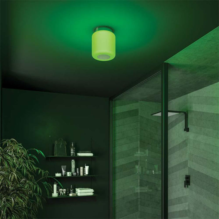 HiB Rhythm Bluetooth Ceiling Light and Speaker - Unbeatable Bathrooms