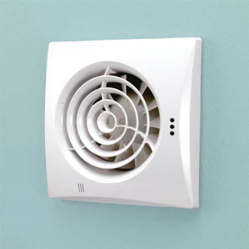HiB Hush Low Voltage Fan, Wall or Ceiling Mounted - White with SELV - Unbeatable Bathrooms