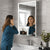 HiB Verve LED Mirror Cabinet with Shelf - Unbeatable Bathrooms