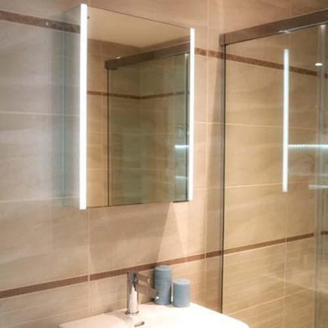 HiB Xenon LED Mirror Cabinet - Unbeatable Bathrooms