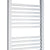 Hudson Reed Square Chrome Radiator - Unbeatable Bathrooms