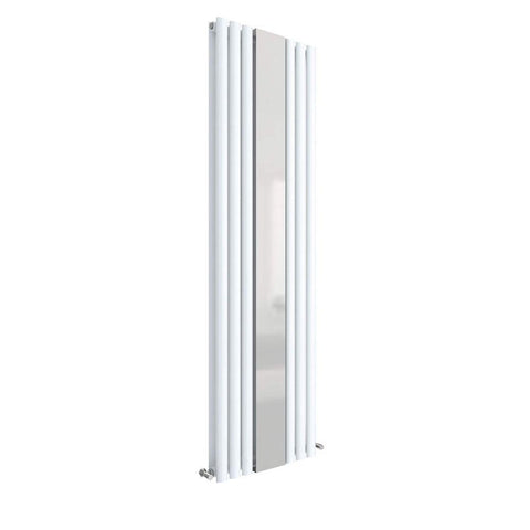 Hudson Reed Double Panel Radiator with Mirror 180cm x 49.9cm - Unbeatable Bathrooms