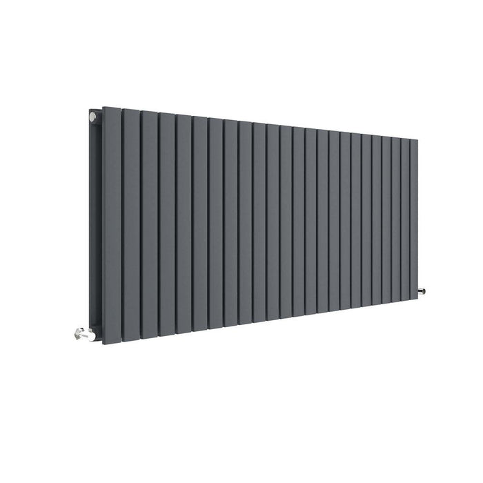 Sloane Horizontal Double Panel Radiator - Unbeatable Bathrooms