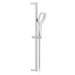 Vado Horizon Single Function Slide Rail Shower Kit with 60cm slide rail and 150cm shower hose - Unbeatable Bathrooms