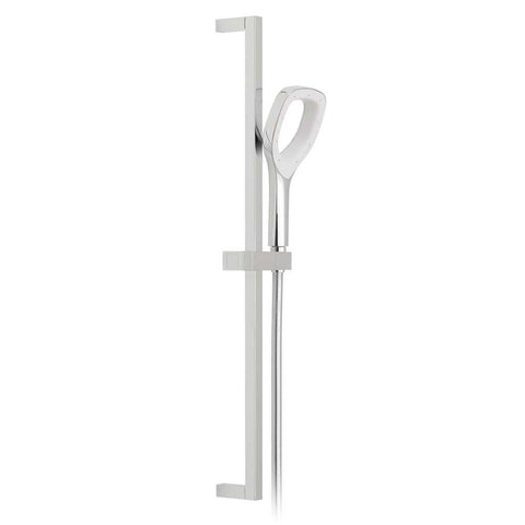 Vado Horizon Single Function Slide Rail Shower Kit with 60cm slide rail and 150cm shower hose - Unbeatable Bathrooms